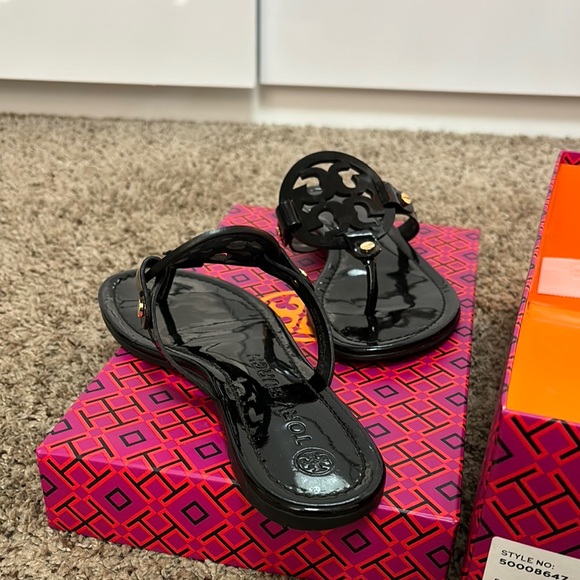 Tory Burch Shoes - Black Tory Burch Sandals
